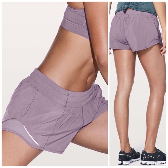 lululemon athletica Pants - Lululemon Hotty Hot Shorts 2.5” Smoked Mulberry, 4